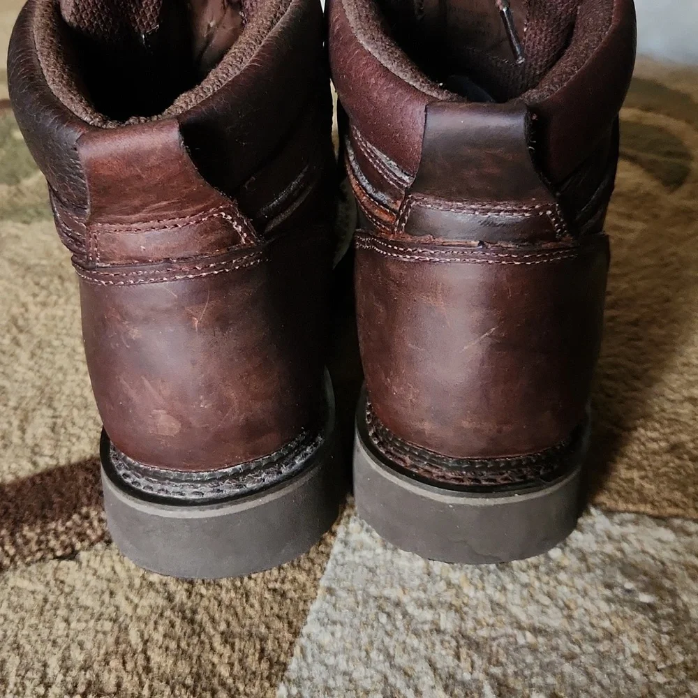 G.H. Bass  Brown Leather Boots